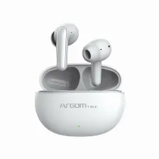 Audífonos Argomtech Skeipods E20 Intra Auditivo, True Wireless Stereo (tws), Bluetooth, Blanco