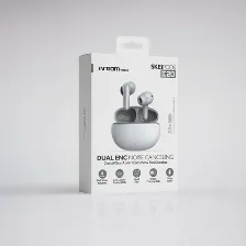 Audífonos Argomtech Skeipods E20 Intra Auditivo, True Wireless Stereo (tws), Bluetooth, Blanco