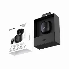 Audífonos Argomtech Skeipods E66 Intra Auditivo, True Wireless Stereo (tws), Bluetooth, Negro