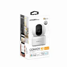 Cámara Ip Argomtech Arg-sv-8040wt 3 Mp, Esférico, Wifi, Microsd, Interior, Blanco