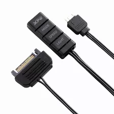 Tira De Led Xpg Prime Flexible, Control Prime Argb, 60cm X 10mm, (argbstrip-bkcww)