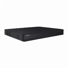Nvr Hanwha Arn-1610s 16 Canales, Hdd Max. 6 Tb, Negro