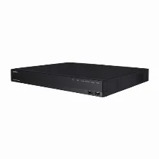 Nvr Hanwha Arn-1610s 16 Canales, Hdd Max. 6 Tb, Negro