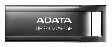 Memoria Usb Adata Ur340, 256gb, Usb 3.2, Lectura 100 Mb/s, Negro