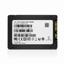 Ssd Adata Ultimate Su630 480gb, 2.5 Pulg Sata Iii, Lectura 520 Mb/s, Escritura 450 Mb/s