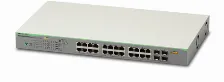Switch Allied Telesis At-gs950/28ps-10 Gestionado, Rj-45 24, Gigabit Ethernet (10/100/1000), 24 Poe, 1u, Gris