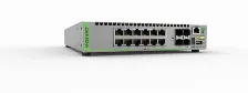 Switch Allied Telesis At-xs916mxt-10 Gestionado, L3, Rj-45 12, 10g Ethernet (100/1000/10000), Gris