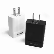 Cargador Usb Vorago Au-302-bk, Carga Rapida 3.0, 1 Puerto Usb Inteligente 1.5a/2.0a/3.0a, Negro