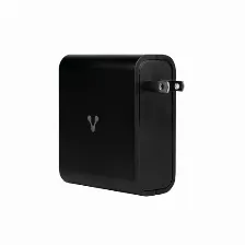Cargador Vorago Au-600, 100w, 2/usb-a 3.0, 3/usb-c 3.0, Carga Rapida, Negro