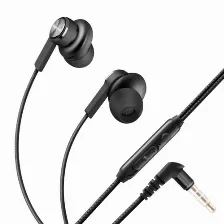 Audífonos Steren Aud-336 Intra Auditivo, Alámbrico, Negro