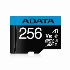 Memoria Micro Sdxc Adata Premier V10, 256gb, Uhs-i, Class 10, Adaptador Sd