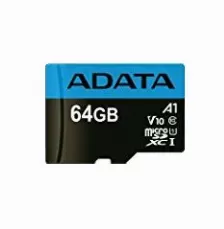 Memoria Adata 64gb, Microsdxc, Class 10 64 Gb Microsdxc Negro, Azul