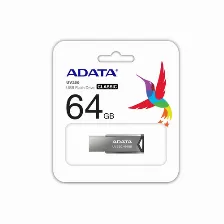 Memoria Usb Adata Uv250, 64gb, Usb 2.0, Plata