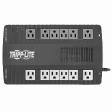 No Break Tripp Lite 0.9 Kva / 480 W, 316 J, Entrada 145 V, 12 Salidas Ac, Negro
