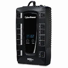 No Break Cyberpower Avrg900lcd, 480w, 900va, 12 Contactos, Rj11, Usb