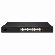 Switch Planet Avs-4210-24hp4x Gestionado, L2/l4, Rj-45 24, 10g Ethernet (100/1000/10000), 1u, Negro
