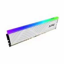 Memoria Ram Xpg Spectrix D35g, 3200mhz, 16gb, Ddr4, Rgb, Pc4-25600, Blanco