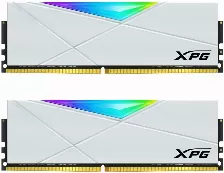Kit De Memoria Ram Xpg Spectrix D50 Rgb, 16gb( 2 X 8gb) Ddr4, 3200mhz, Disipador Blanco