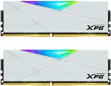 Kit De Memoria Ram Xpg Spectrix D50 Rgb, 16gb( 2 X 8gb) Ddr4, 3200mhz, Disipador Blanco No Dev Amz