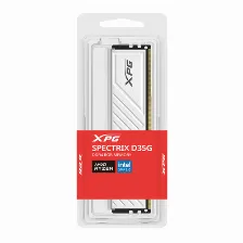 Memoria Ram Xpg Spectrix D35g, 8gb, Ddr4, Rgb, 3200mt/s, Pc4-25600, Blanco