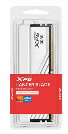 Memoria Ram Xpg Lancer Blade, Ddr5, 5600mhz, 16gb, Cl45, Xmp, Blanco
