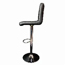 Bancos De Barra Modamob Modelo Dusk, Asiento De Vinipiel Con Respaldo, Base Giratoria, Piston De Altura, 2 Piezas, Color Negro Ligero Rasguno En Tapiz