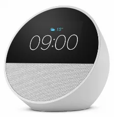 Asistente Virtual Amazon Echo Spot Alexa, Inalámbrico, Wifi, Bt, Blanco