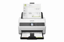 Escaner Epson Workforce B11b250201 Resolución 600 X 600 Dpi, Escáner A Color, Usb, Negro, Blanco