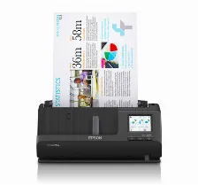 Escaner Epson Es-c380w Resolución 600 X 600 Dpi, Usb, Negro
