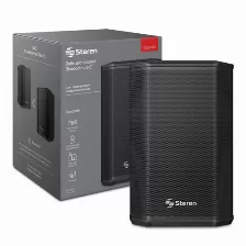 Bocina Steren Baf-0890r Usb, Bt, Inalámbrico, Universal, Negro