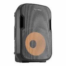 Bocinas Steren Baf-1255bt Usb, Bt, Inalámbrico Y Alámbrico, Universal, Negro