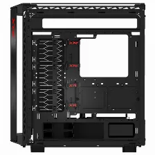 Gabinete Gaming Xpg Battlecruiser Ii, Cristal Templado, Ventiladores 4x 120mm, Color Negro