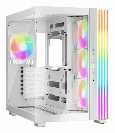Gabinete Be Quiet! Light Base 600 Lx White Midi Tower, Psu No, Vent. 1x 120 Mm, Blanco