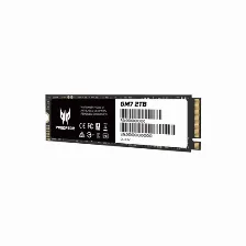 Ssd Acer, Predator, 2tb, Pci Express 4.0, M.2, 7200mb/s, 6300 Mb/s, Negro