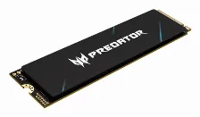 Ssd Predator Gm9 Nvme, 2tb, M.2, 10000 Mb/s Escritura, 14500 Mb/s Lectura, Pci Express 5.0