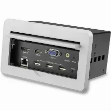 Gabinete Videoconferencia Startech.com Hdmi, Dp, Vga, 3 Usb, Rj45, Plata