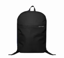 Mochila Vorago Bp-100 2 Compartimentos, Para Laptop Hasta 15.6 Pulgadas, Poliester, Color Negro