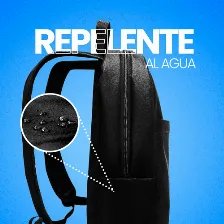 Mochila Vorago Bp-100 2 Compartimentos, Para Laptop Hasta 15.6 Pulgadas, Poliester, Color Negro