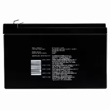 Bateria Steren Br-1212 Sealed Lead Acid (vrla), 12 V, 12000 Mah, Negro