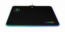 Mouse Pad Gaming Balam Rush Heimdall Spectrum Luz Rgb, Control Rgb Carga Inalambrica Negro