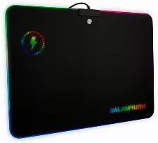 Mouse Pad Gaming Balam Rush Heimdall Spectrum Luz Rgb, Control Rgb Carga Inalambrica Negro