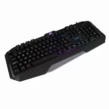 Teclado Gaming Balam Rush Gunfire, Usb 1.8m, Retroiluminacion, 111 Teclas, 13 Teclas Mutimedia, Br-929639