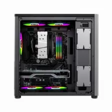 Gabinete Balam Rush Eris Special Gm985 Midi Tower Atx Micro Atx Mini Itx Negro/gris