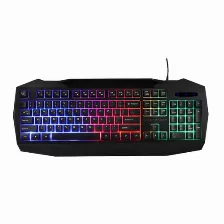 Kit Teclado Y Mouse Balam Rush Squad Master Ktm333, Alambrico, Rgb, Usb, 3200dpi, Negro