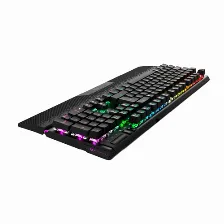 Teclado Balam Rush Br-936781 Conexion Usb, Led Rgb, Color Negro, Cable De 1.8 M