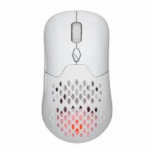 Mouse Balam Rush Br-936859 Optico, 6 Botones, 10000 Dpi, Interfaz Rf Inalambrico, Color Blanco