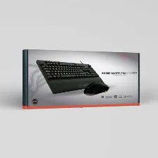 Kit Teclado Y Mouse Gamer Balam Rush Squad Master Pro Ktm777, Alambrico, Usb, Rgb, Negro