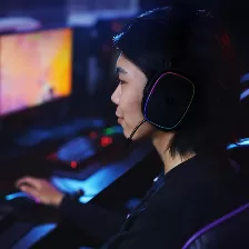 Audifonos Gamer Balamrush Hs999 Over-ear/usb/7.1/rgb Negro (br-936934)