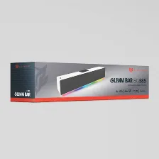 Bocinas Balam Rush Glimm Bar Bg585 2.0, Usb, 3.5 Mm, Bt, Inalámbrico Y Alámbrico, Pc, Blanco
