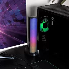 Bocinas Balam Rush Glimm Tower Bg575 2.0, Usb, Alámbrico, Pc, Negro